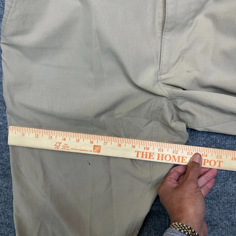 The North Face Chino Pants Mens Beige Flat Front Pockets Classic Outdoor - 36X30